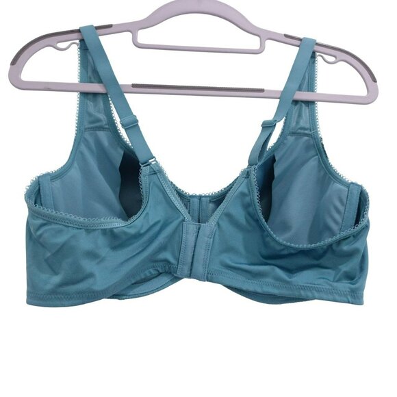 NEW Wacoal Basic Beauty Spacer Underwire T-Shirt Bra Size 40 C Teal Blue - Picture 2 of 6